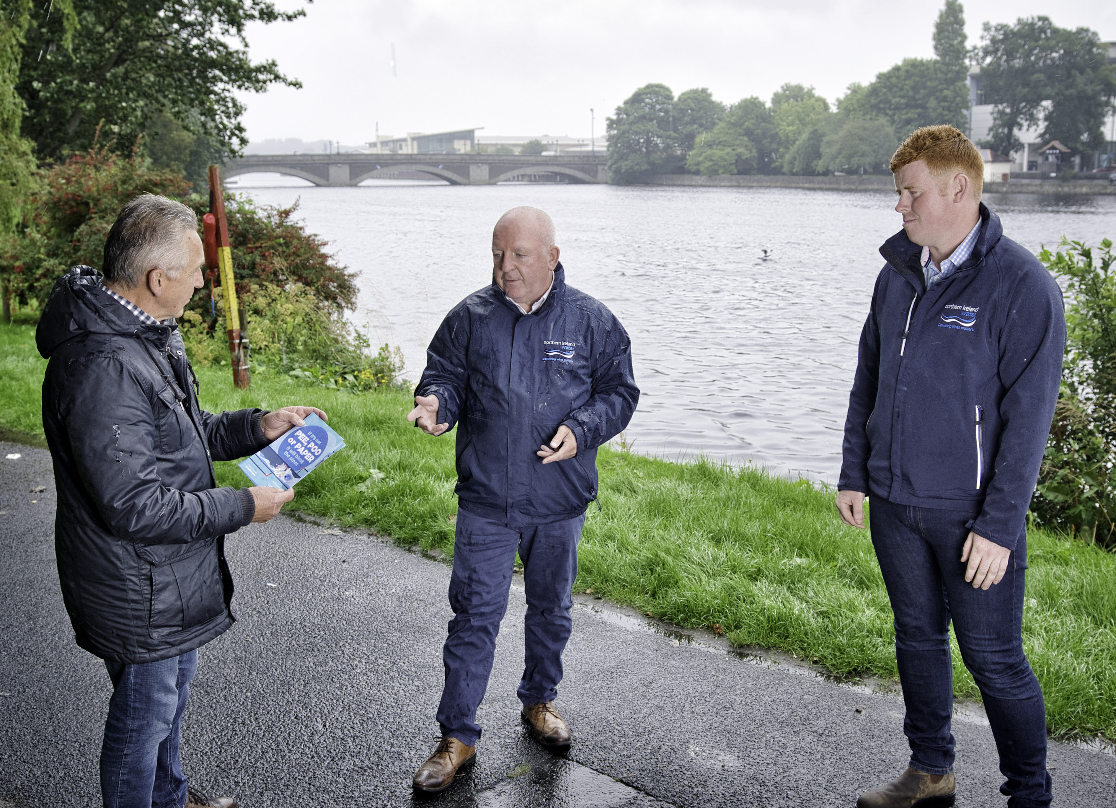 NI Water colleagues at Christie Park