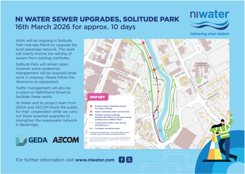 NI Water Solitude Park Sewer Upgrades