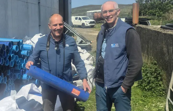 Roy Taylor (NI Water) Gregory Woulahan (RSPB)