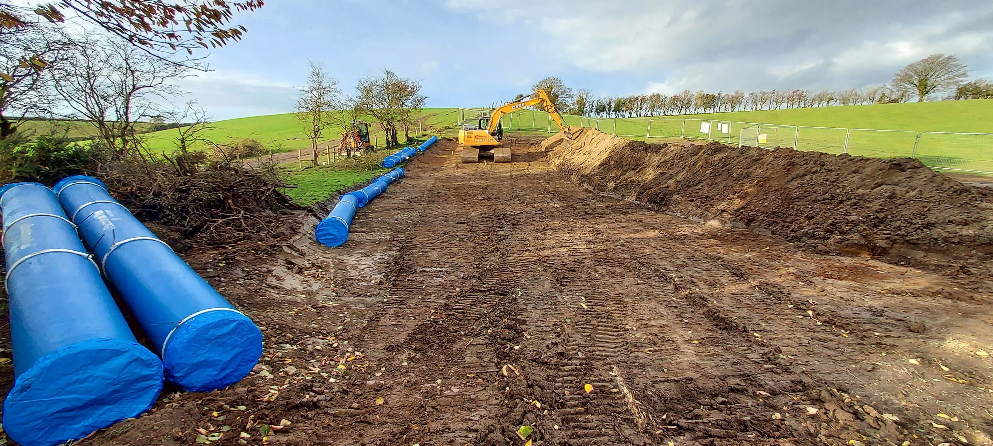 Tullywhisker Pipelaying