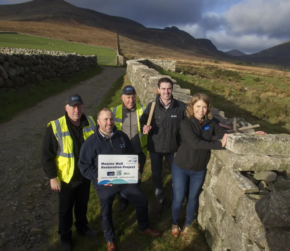 Completionof Mourne Wall