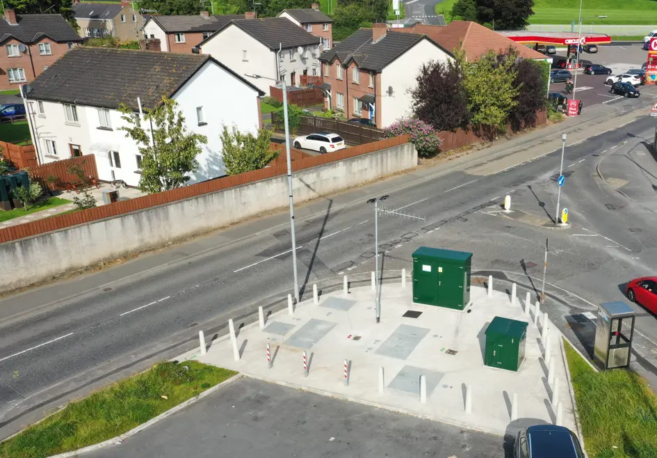 Completed Killylea Road Pumping Station