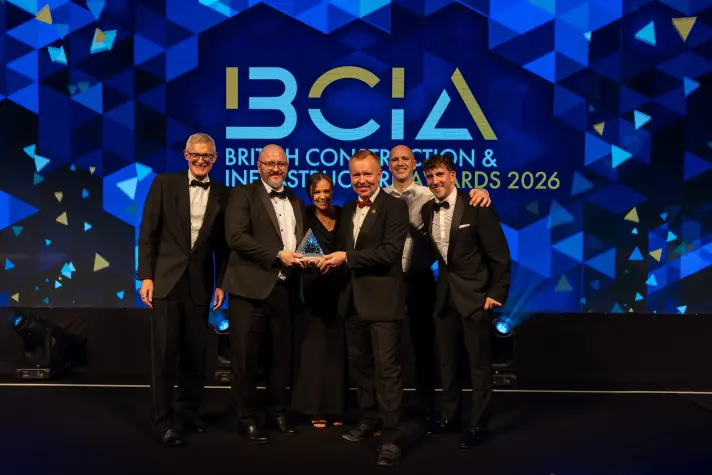 Foyle Street Project Team Collect BCIA Award ( )