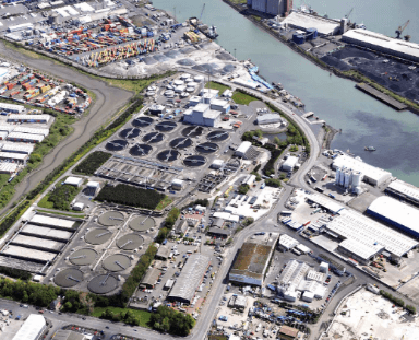 Belfast wastewater treatment works and sludge incinerator