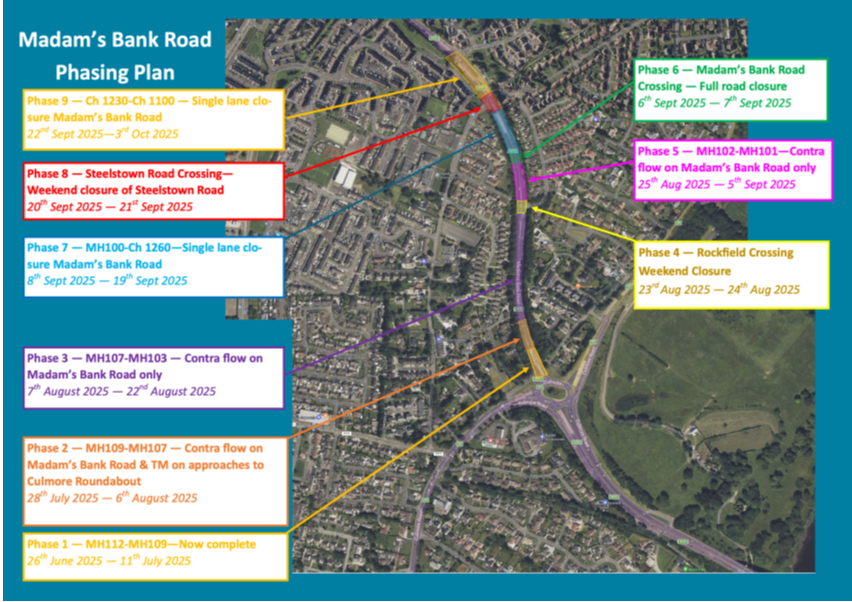 Madams Bank Road Plan