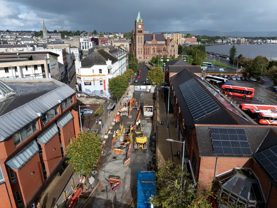 Aerialviewof Foyle Stupgrades