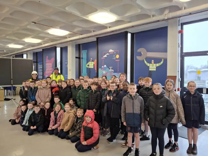 St Oliver Plunkett PS Toome Visit Moyola Water Treatment Works