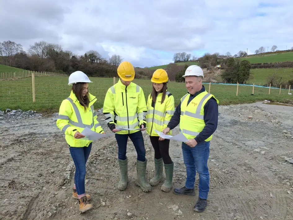 Tullywhisker Project Team On Site March 2025