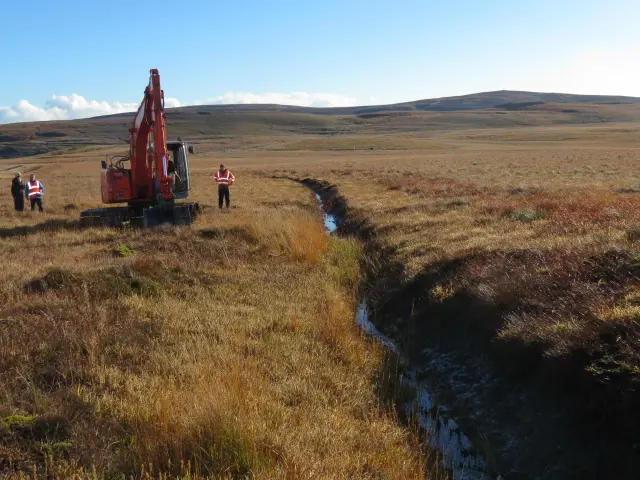 Pic1 Garron Plateau Drainagetrench12