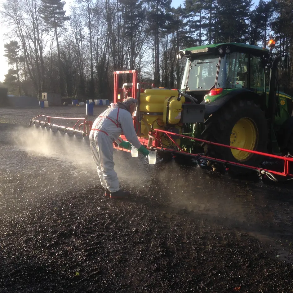 Testing Nozzle Output On Boom Sprayer