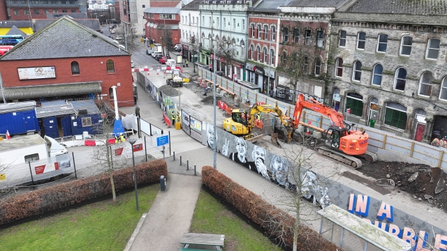 Foyle Street aerial view | NI Water News