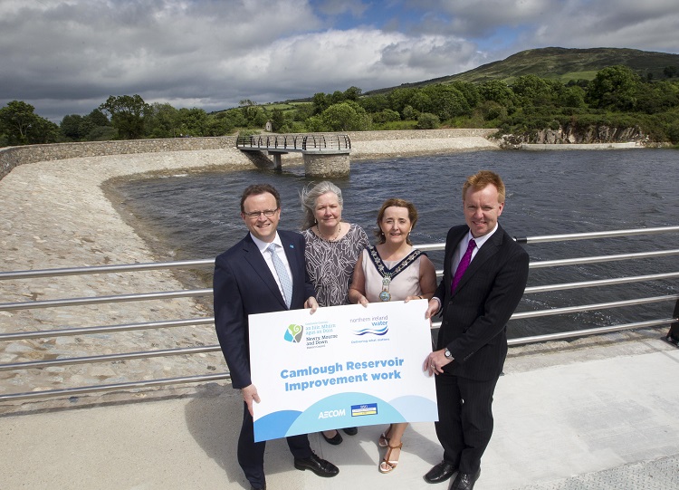 Ronan Larkin of NI Water and Cllr Roisin Mulgrew, Chair of Newry, Mourne and Down District Council | NI Water News