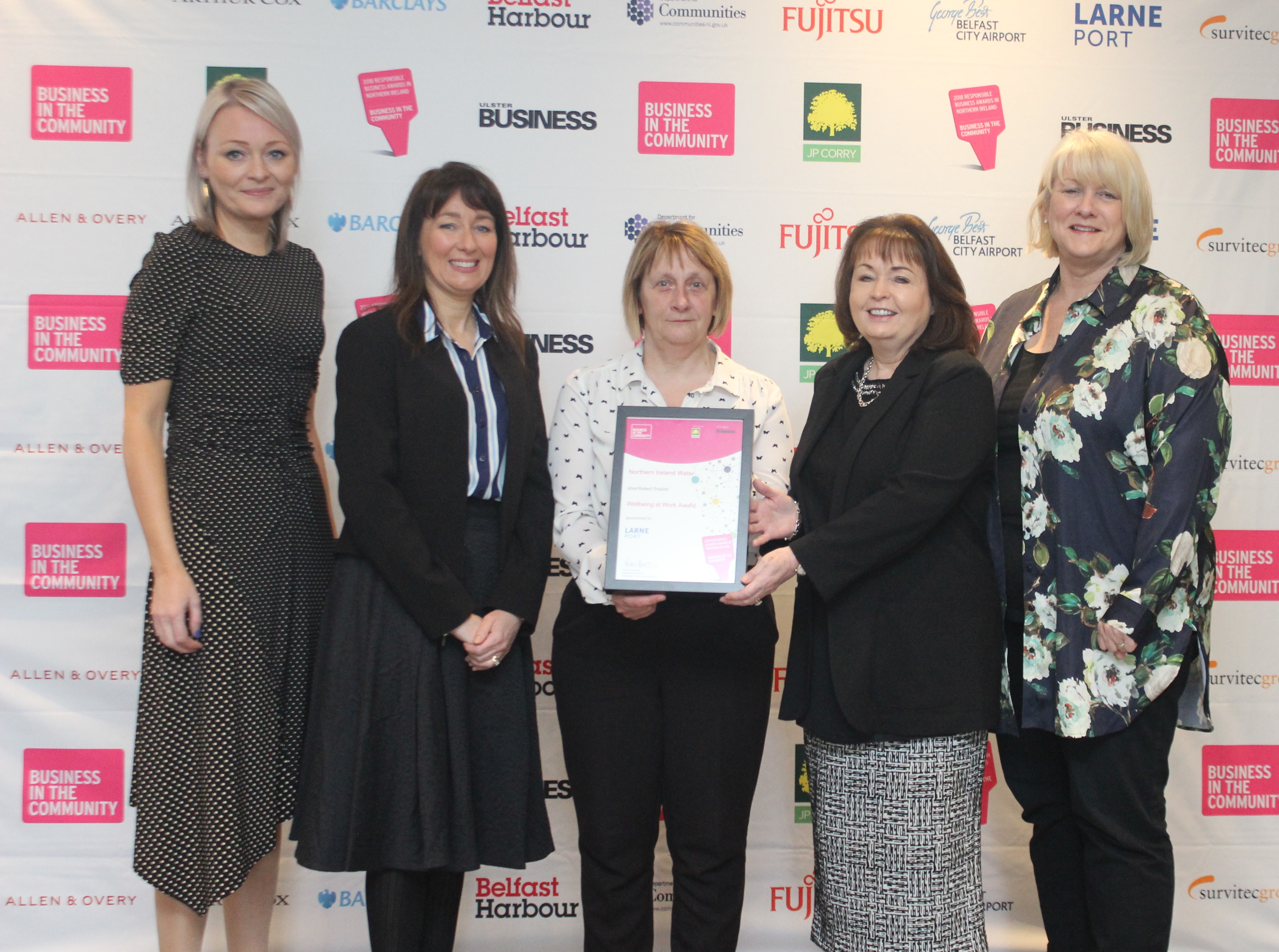 Double the chance for NI Water at Business in the Community Awards! | NI Water News