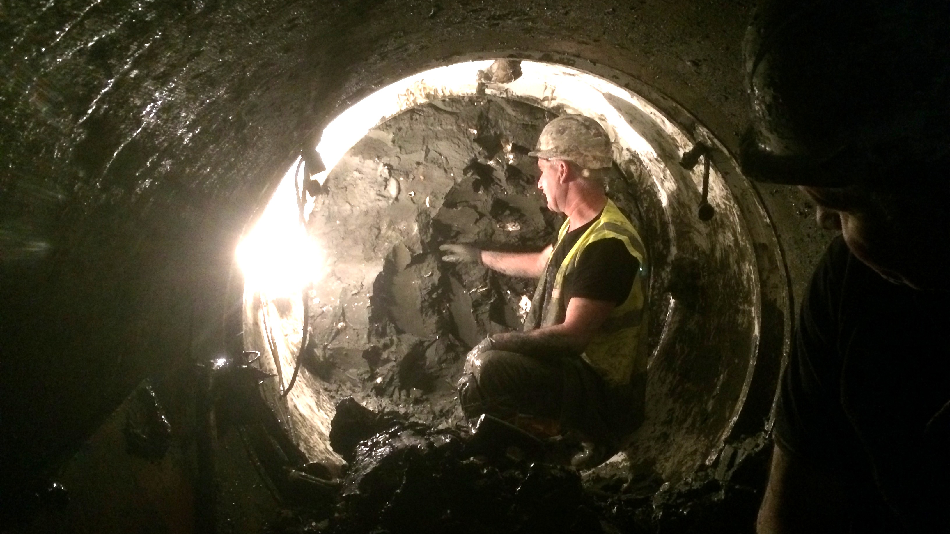 Recent tunnelling work under Great Victoria Street | NI Water News