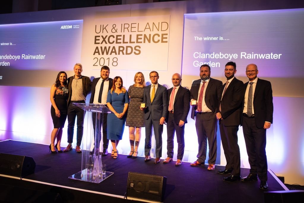 Clandeboye Rainwater Garden Scoops UK & Ireland Excellence Award | NI Water News