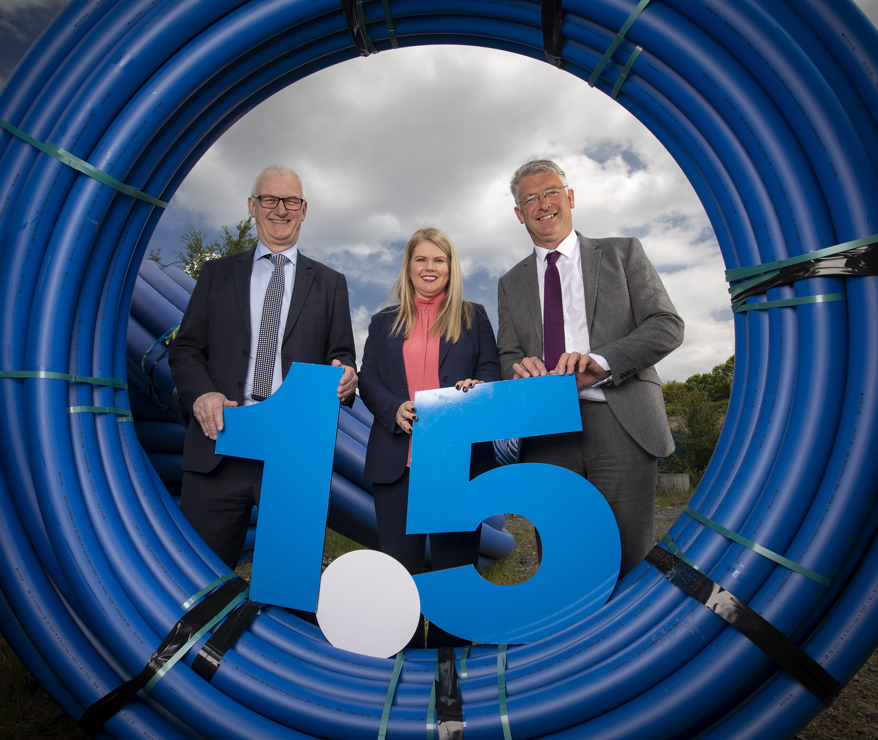 1.5 Million Metre Water Milestone Reached on NI Water Project! | NI Water News