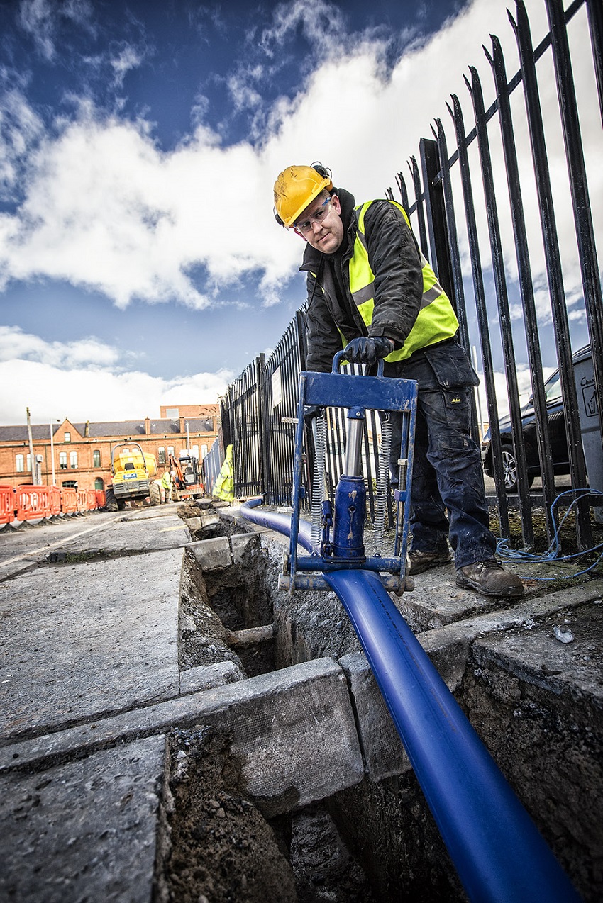 Water Mains Improvement Work Gets Underway – Barnish Road, Antrim | NI Water News