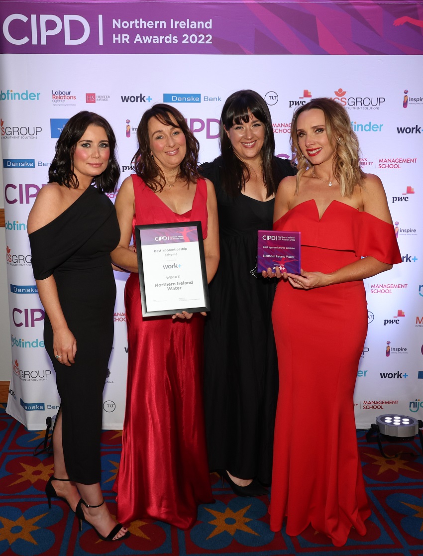 Carol Withers, Alison Sweeney, Helen Devlin and Paula Graham at the awards ceremony