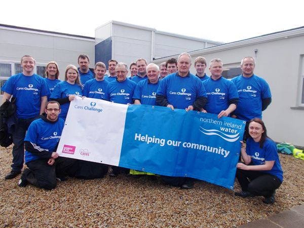 NI Water volunteers at Arvalee Special School  | NI Water News