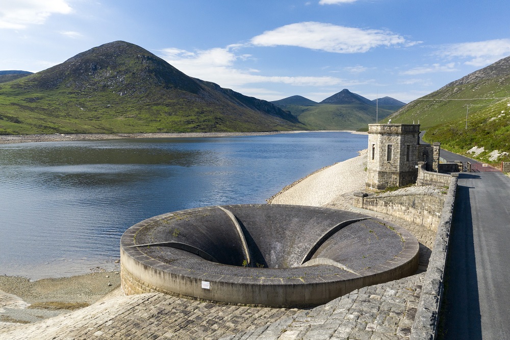 Photo of reservoir at Silent Valley