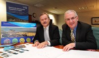 Trevor Haslett, Chief Executive of NI Water with Minister for Regional Development Danny Kennedy | NI Water News