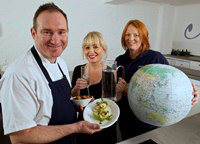 Niall McKenna of James Street South(l-r) joins Christine Crawford of WWF-Northern Ireland and Jane Jackson of NI Water  | NI Water News